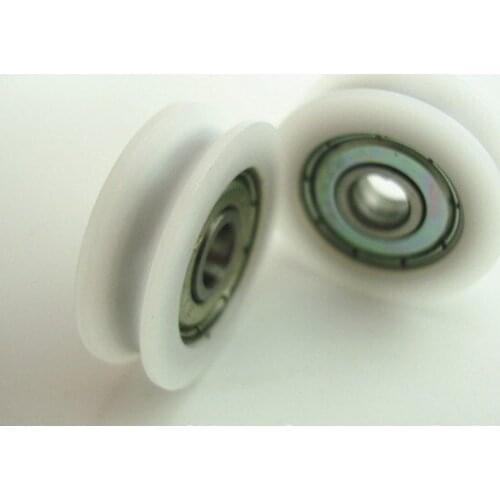 10pcs 625ZZ V Groove Ball Bearings Vgroove 5 x 24 x7mm High quality Nylon Wheel door pulley and window pulley