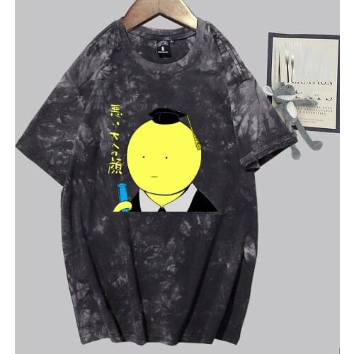 Japanese Anime Assassination Classroom Korosensei T Shirt Harajuku Cartoon Funny Tshirt Male
