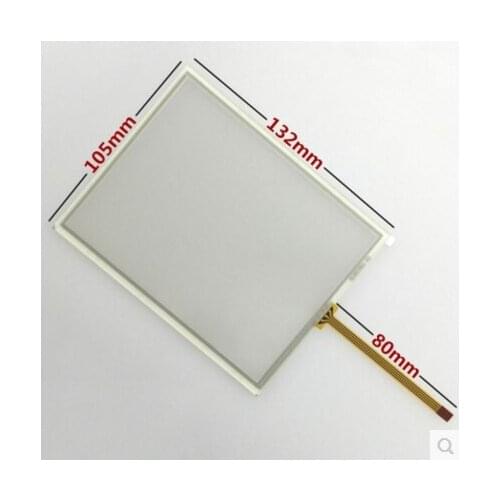 10pcs/lot 132*105 mm New 5.7 inch GPS vehicle-mounted navigation resistive handwritten touch screen