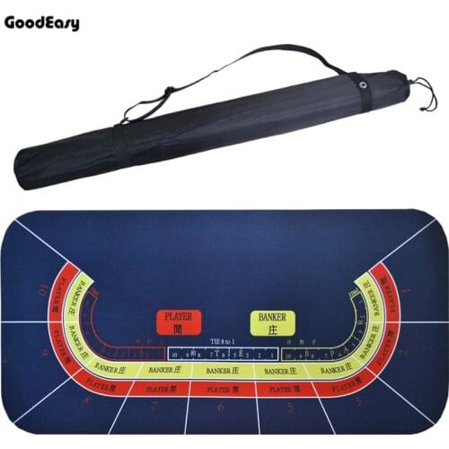 180*90cm Baccarat Suede Rubber Texas Hold'em Black Jack 21Points Casino Poker Tablecloth Water Resistant Poker Table Game Mat