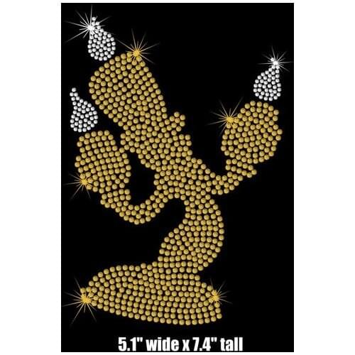 2pc/lot Beauty and beast hot fix rhinestone transfer motifs iron on crystal transfers design iron on applique patches