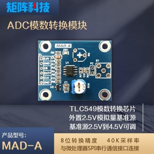Analog-to-digital Conversion Module / AD Module / TLC549C/TC549C