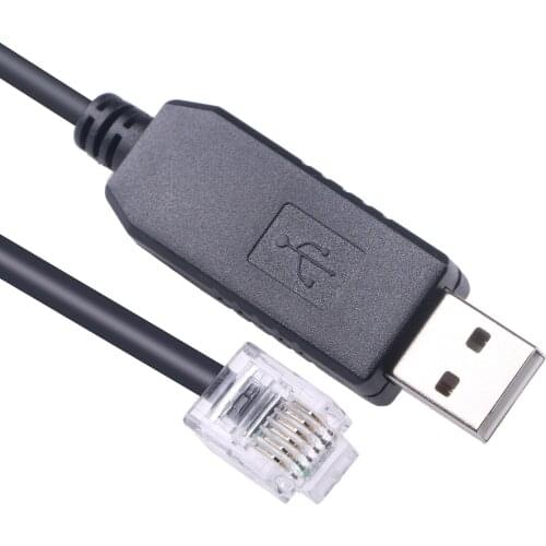 Free Shipping Domoticz on Raspberry USB to RJ12 6P6C Serial Smart Slimme Meter DSMR Dutch P1 Poort Cable For GYRE350 Iskra Kaifa