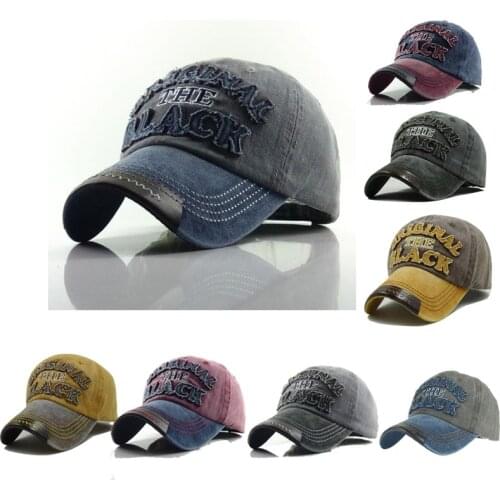 Retro Baseball Cap Men Women Hats Trucker Cotton Brand Snapback Caps MaLe Vintage Embroidery Casquette Bone Black Dad Sport Hat