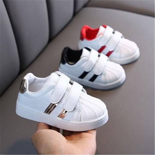 Baby Shoes Toddler Girls Boys Sports Shoes For Children Girls Baby Leather Flats Kids Sneakers Fashion Casual Infant Soft Shoes