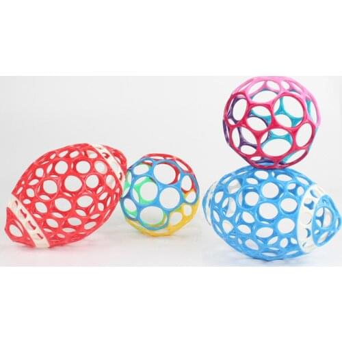 Baby Toys Rattles Kids Educational Toys Grasping Holes Balls For Newborn Cribs Stroller Soft Safety Hand Bells Baby Speelgoed