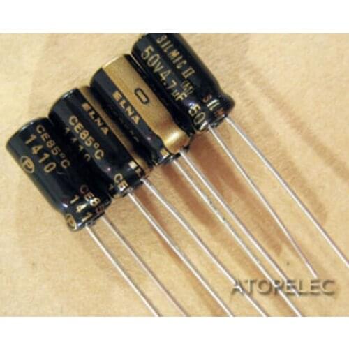 1pc NEW ELNA SILMIC II 4.7uF/50V Electrolytic Capacitors HiFi Audio