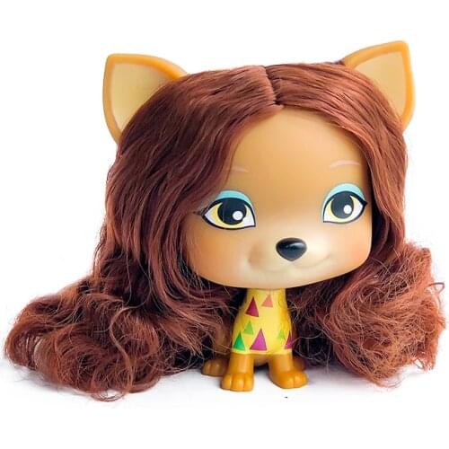 FGHGF Lovely Gog Dolls pet Love VIP Dog Figure Toys Dog Puppy doll mini limited collection Kids Gift Y18071701