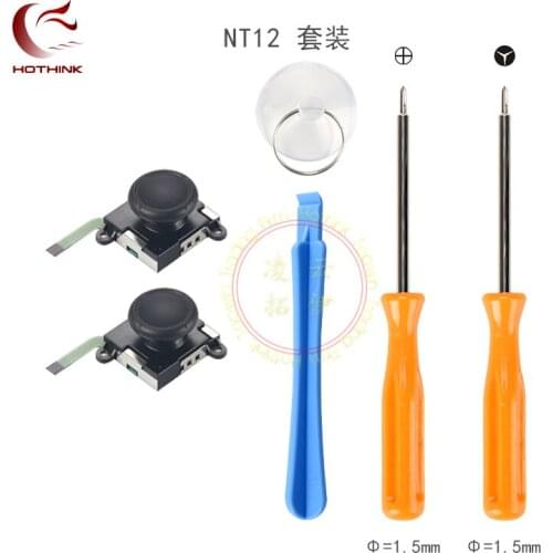 HOTHINK For 6 pieces/set Original Analog Joystick Thumb Sticks Sensor Replacements For Nintend Switch Joy Con Controller