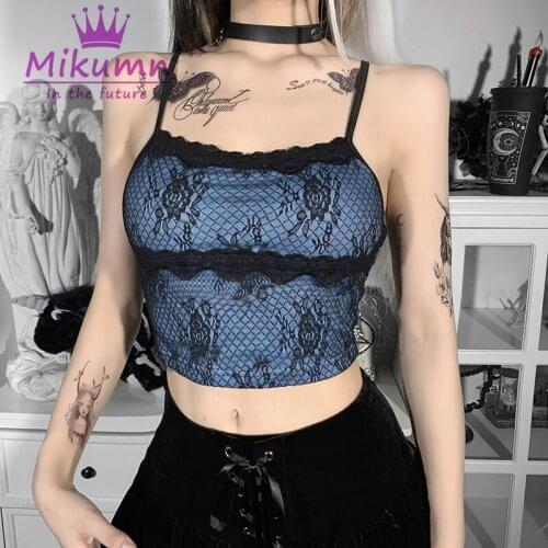 Mikumn Women's Cropped Tank Tops