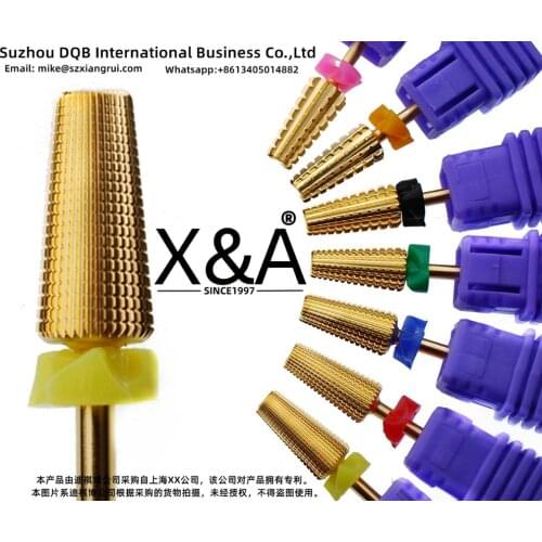 5 in 1 nail drill bits set , 7pcs/set from XF .F.M,C to XC ,2XC,3XC