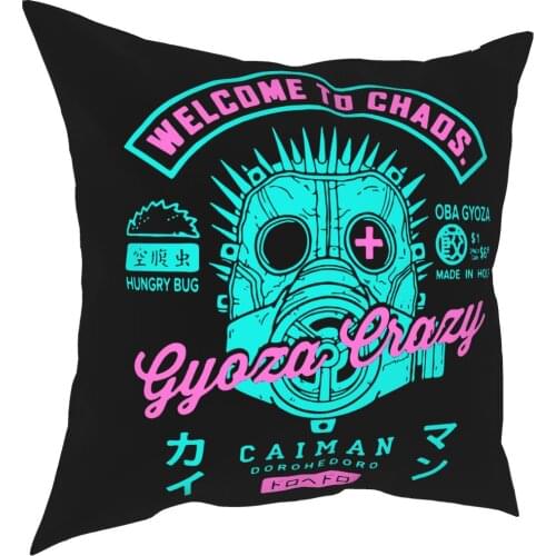 Dorohedoro Welcome To Chaos Pillow Cover Home Decor Anime Cushions Throw Pillow for Sofa Polyester Double-sided Printing