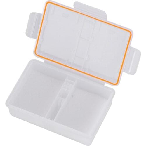 KingMa 10PCS DMW-BLF19E Battery Plastic Case Storage Holder Battery Box For Panasonic Lumix DMC-GH4 GH5 GH5S GH3 G9LGK BLF19E