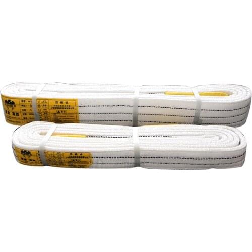 Hoisting belt 5 tons industrial crane lifting 10 cloth sling 3 meters 6 driving flexible household 2t flat sling