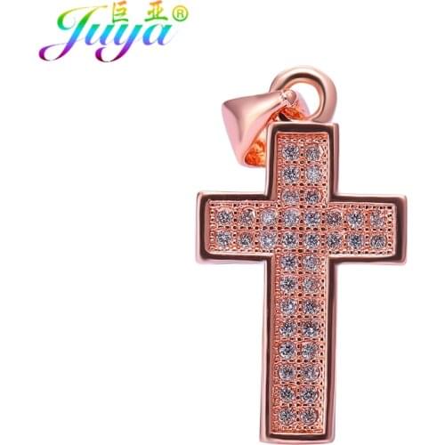 Christian Jesus Jewelry Making Components Suspension Cross Charm Pendants Accessories For Women Men Fashion Jewelry DIY Making