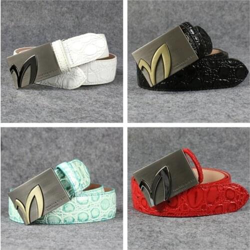 NEW MBE golf complete set belt width/4cm length/cuttable/105-120cm master bunny edition golf belts 4 colors