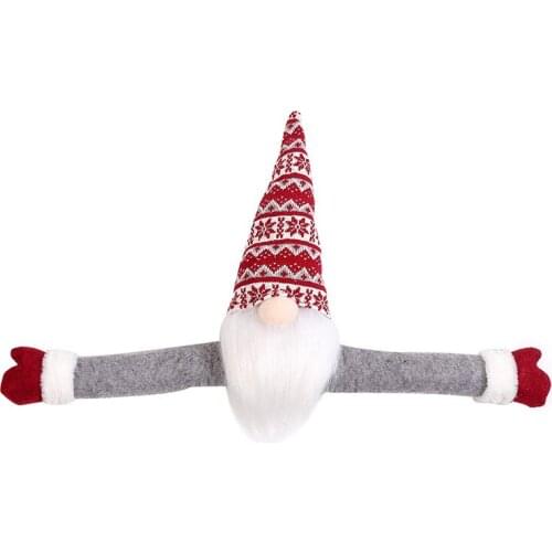 Adornos Navidad 2022 Christmas Snowman Top Decoration of Christmas Tree New Year Party Ornaments For Home Hotel Market School