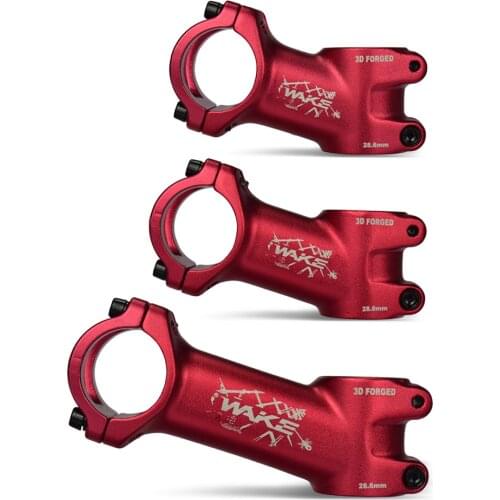 WAKE Aluminum Alloy BIke Stem 17 Degree Bicycle Stem Ultralight Bicycle Stem Mountain Road Bike Stem for 31.8mm Handlebar