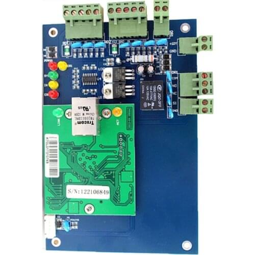 Wiegand 4 Board TCP/IP Four Door Network Access Control Panel Board With Software Protocol Reader Communication Door Use