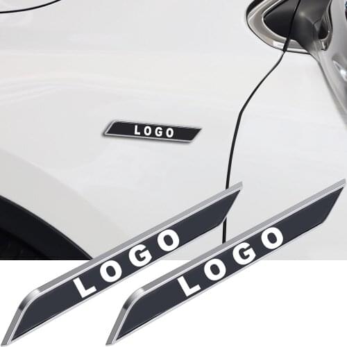 1-20 Pair Fender Trunk Emblem Logo Sticker For Mercedes Benz AMG W205 W220 W221 W222 CLA CLK GLA GLB GLC GLE GLK W164 W166 W168
