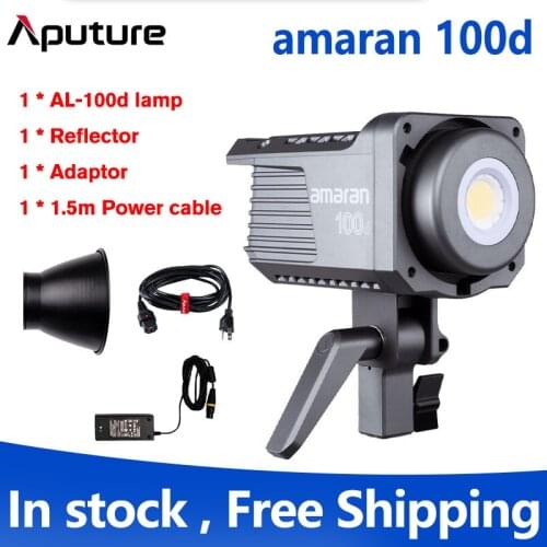 Amaran Aputure 100D 200D Studio Light 5600K 2700-6500K 100W 200W Photography Lighting For Camera Video Photo Light