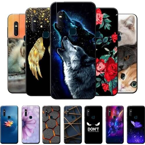 Case For Vivo V17 Neo Case Cover Silicone For Vivo 1907 Soft TPU Cartoon Phone Case For VIVO S1 2019 V17 Neo IQOO NEO Back Cover