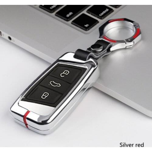 Zinc alloy Car Remote Key Cover Case For VW Magotan Passat B8 CC Teramont Skoda A7 Smart Remote Controller 3 Buttons