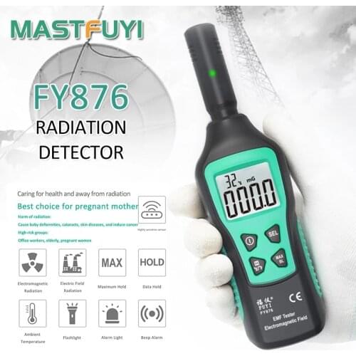 Electromagnetic Field Radiation Detector Digital EMF Tester Emf Meter Emission Dosimeter radiation dosimeter Geiger meter