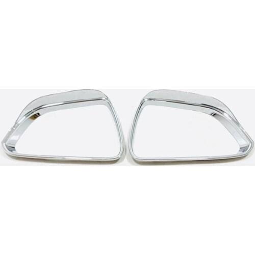 For Tesla Model3 Model 3 2017 2018 2019 2020 Car Accessories ABS Chrome car side rearview mirror rain eyebrow decorative cover