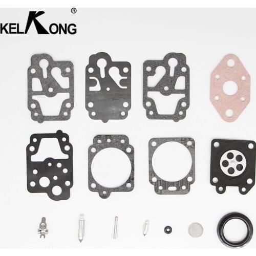 KELKONG New Carburetor Rebuild Kit K20-WYL for Gx22 GX31 Walbro WYL Series Maruyama LE230 Echo GT1100 GT2