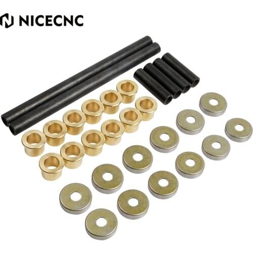 NICECNC ATV A-Arm Bushing Shaft Thrust Cover Guide Kits For Yamaha BANSHEE 89-06 RAPTOR 250 08-13 700 06-21 700R 11-21 Parts
