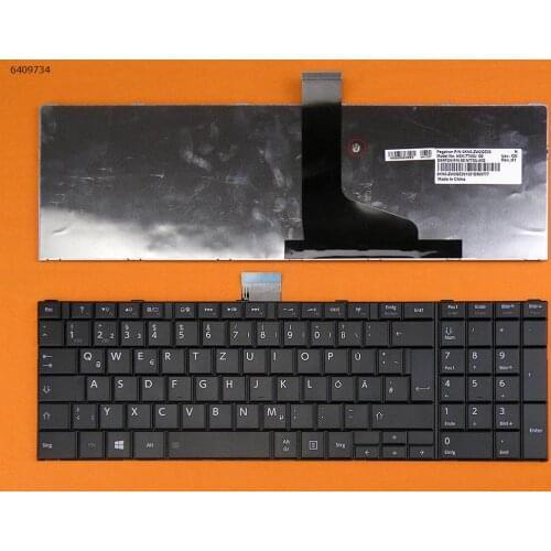 German QWERTZ New Keyboard for Toshiba Satellite L870 L870D L875 L875D L950 L950D L955 L955D L970 L970D L975 L975D Laptop Black