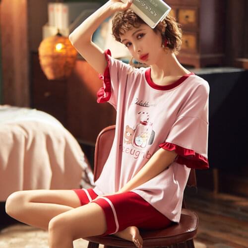 Женские трикотажные пижамы NURRASA China At AliExpress