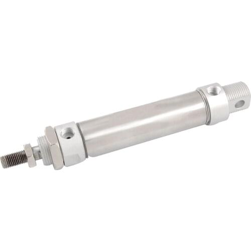 1 Pcs 20mm Bore 50mm Stroke Stainless steel Pneumatic Air Cylinder MA20x50