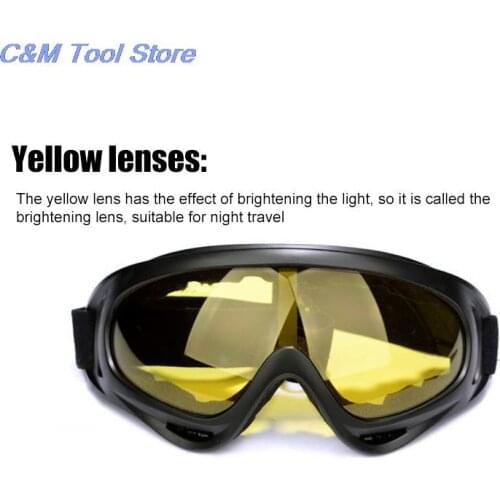 1 pc Hot Sale Motorcycle Goggles Masque Motocross Goggles Helmet Glasses Windproof Off Road Moto Cross Helmets Goggles