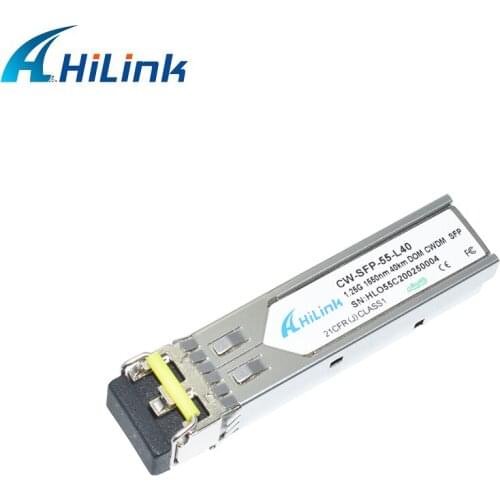 Free Shipping! Dual LC 1.25G 1550nm 40km CWDM SFP Transceiver with DOM Function