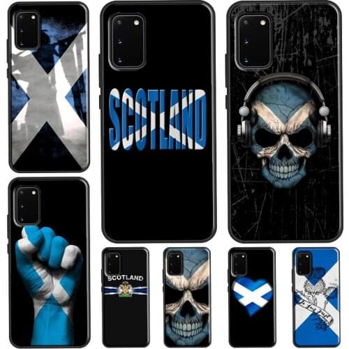 Scotland Scottish Flag For Samsung Galaxy S21 Ultra S20 FE Note 20 Ultra Note 10 Plus S8 S9 S10 Plus Phone Case