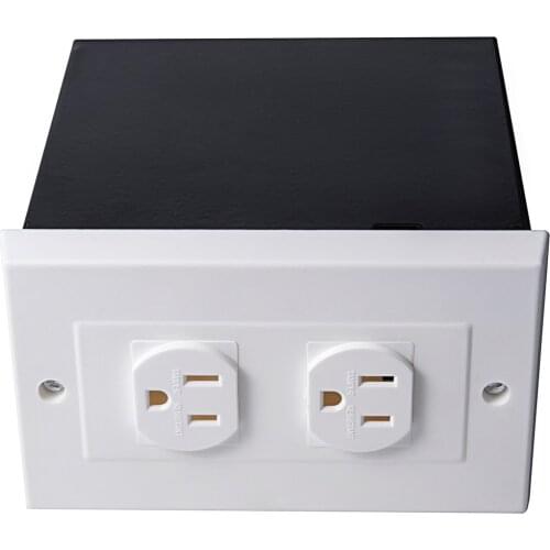 Imitation Double Plug Socket Wall Safe Security Secret Hidden Stash Box Covert Diversion Safe with a food grade smell proof bag