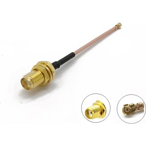RF IPX / U FL Switch SMA Cable coleta hembra para tarjeta Wifi de PCI inalámbrica antena del Router WiFi Cable Pigtail IPX a SMA