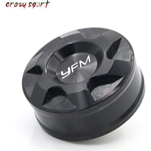 Rear Brake Fluid Reservoir Cover Cap For YAMAHA YFM250R YFM350R YFM700R YFM600F YMF 250R/350R/700R/660F GRIZZLY 660 2002-2017