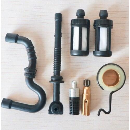 Oil Pump Worm Gear Fuel Oil Hose Line Filter Kit For STIHL MS 180 170 MS180 MS170 017 018 Chainsaw Replacement Parts