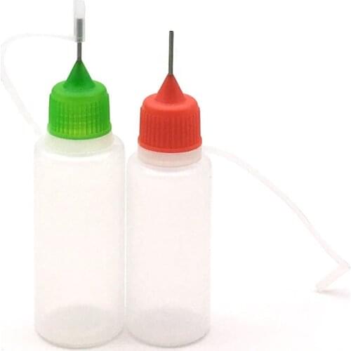 1pcs Empty Vial Plastic Dropper Bottle Metal Needle E Liquid 60ml Bottle