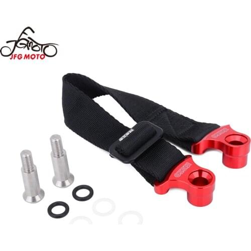 For HONDA YAMAHA KAWASAKI CRF230F KXF KX YZ YZF CRF DIRT BIKE Motocycle Universal Rear Rescue Pull Strap Sling Belt