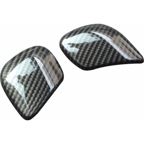 Carbon Fiber Gear Shift Knob Head Cover Trim Car Accessories for Atlas Tiguan Beetle Golf Jetta Passat CC