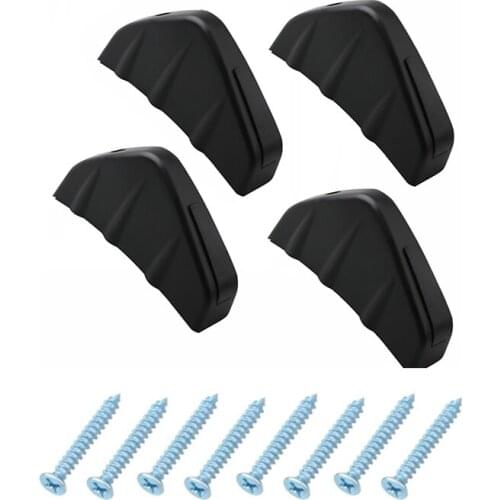 4pcs Universal Car Rear Bumper Cast Shark Spoiler for Mazda 2 3 5 6 CX5 CX7 CX9 Atenza Axela