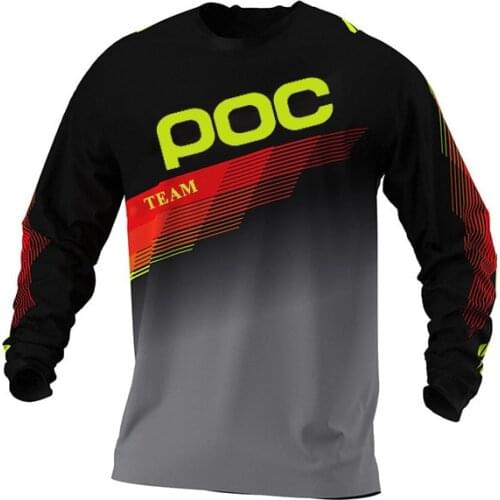 Moto Bicycle Jersey Long Sleeve Cycling Enduro Mtb Shirt Downhill T-shirt Camiseta Motocross Mx Mountain Bike Clothing Foxe Mtb