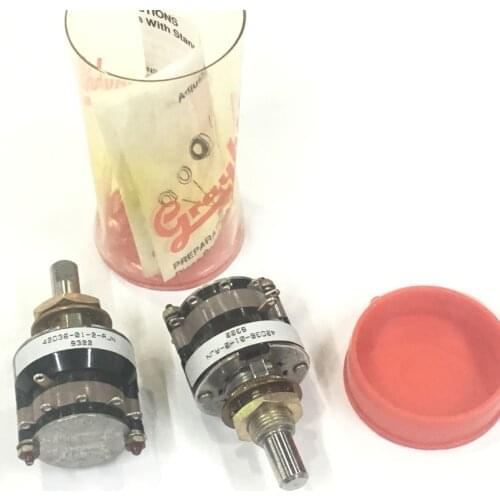 [VK] GRAYHILL 42D36-01-2-AJN 2 knife 10 line 5 gear Rotating band switch