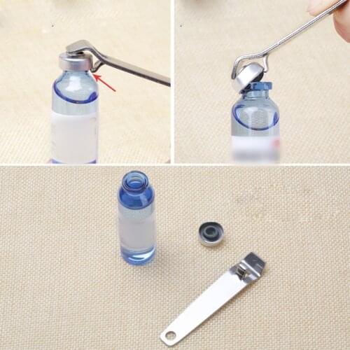 ​1pcs Multifunctional Stainless Steel Opener Oral Liquid Vial Opener Penicillin Opener Beer corkscrew