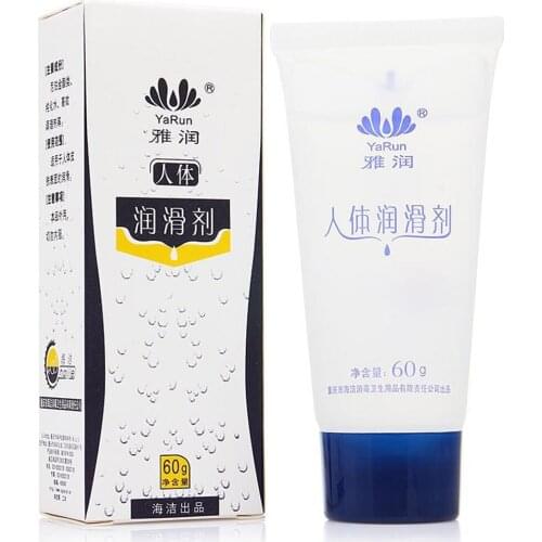 60G YARUN Lubricant For Sex Dick Lube Sexo Lubricante Adult Sex Lubricants Sexual For Oral Vagina Anal Gay Sex Oil Easy to Clean