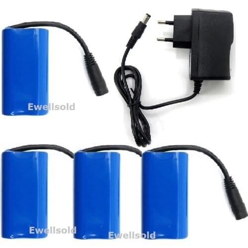 7.4V 5200Mah Battery with Charge rFor T188 T888 2011-5 V007 C18 H18 So on Remote Control RC Fishing Bait Boat Parts